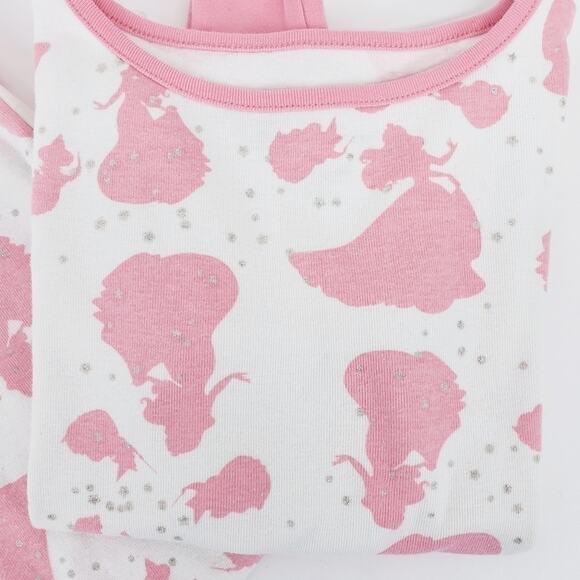 GAP Disney Sleeping Beauty pajama set Princess pjs Girls size Medium - Picture 3 of 9